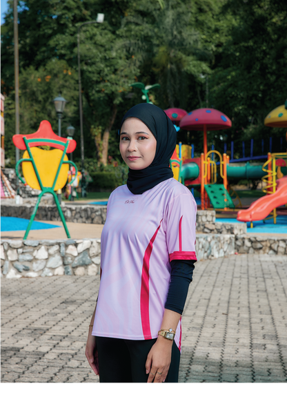 ALUNA ACTIVE TOP - BLUSH
