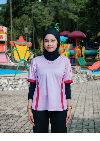 ALUNA ACTIVE TOP - BLUSH