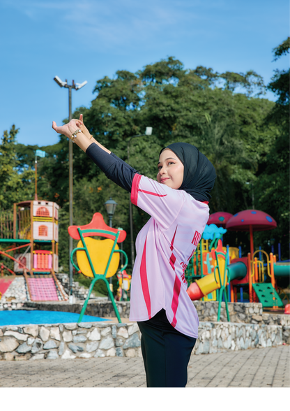 ALUNA ACTIVE TOP - BLUSH