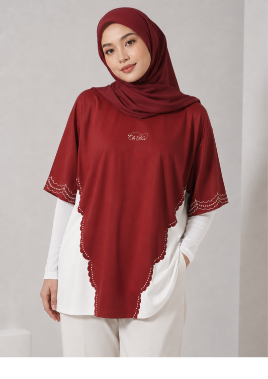 LOVE NOTE ACTIVE TOP - SWEETHEART