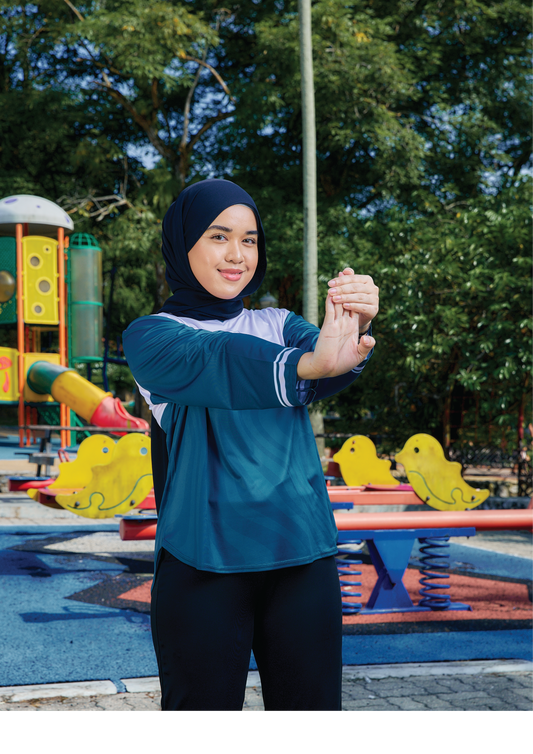 ALUNA ACTIVE TOP - STEEL