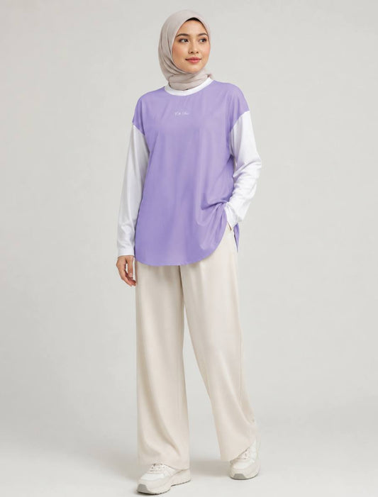 CHROMA CASUAL TOP - IRIS