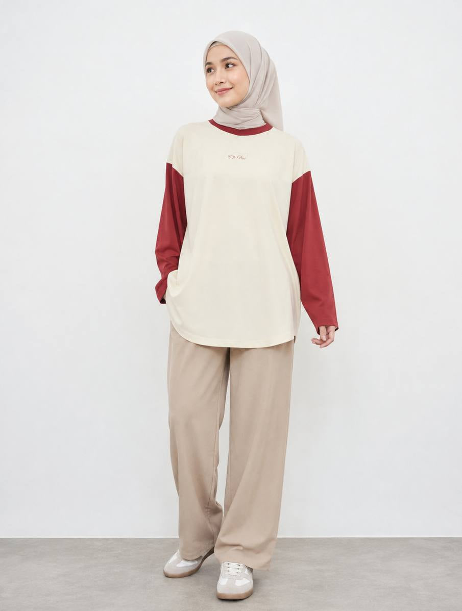 CHROMA CASUAL TOP - DUNE