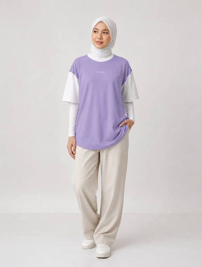 CHROMA CASUAL TOP - IRIS